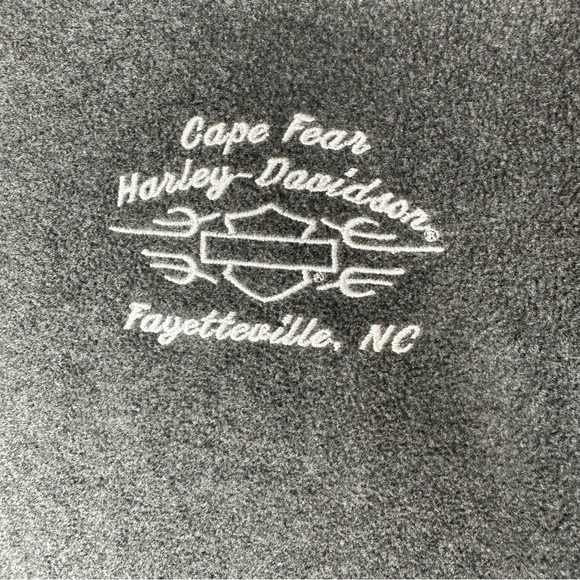 Harley Davidson Women’s 1/4 Zip Fleece Pullover. Size Large. - Picture 6 of 8